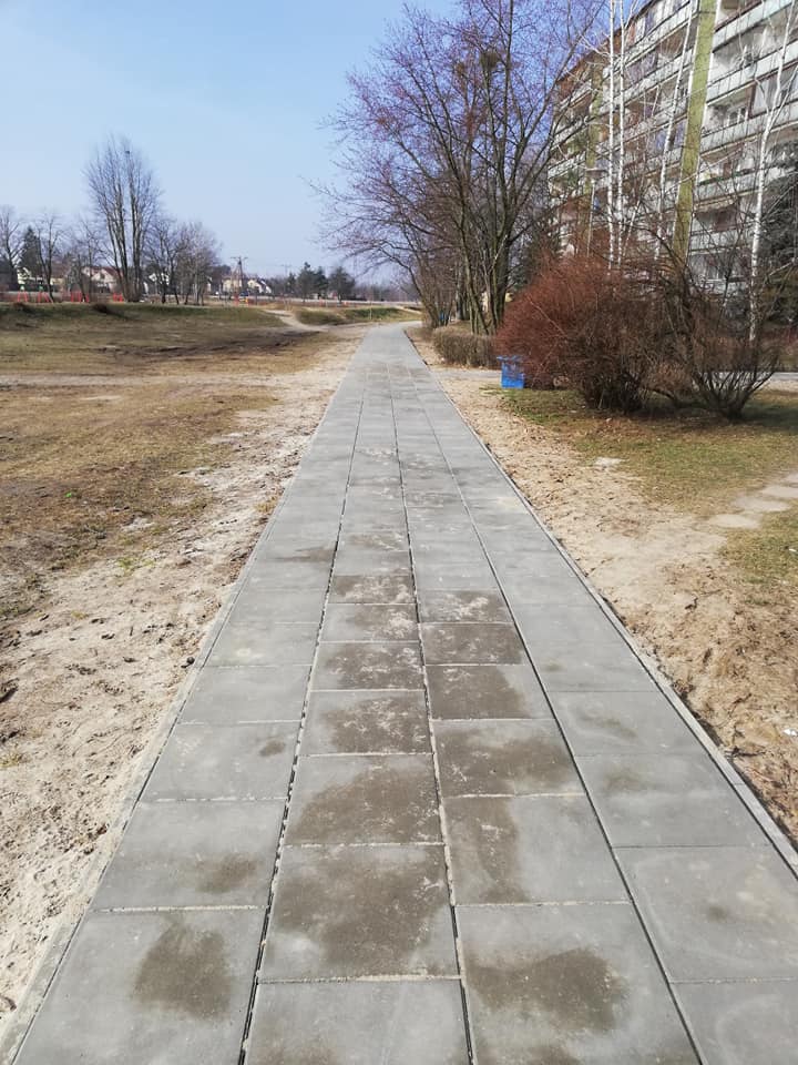 Wymiana chodników